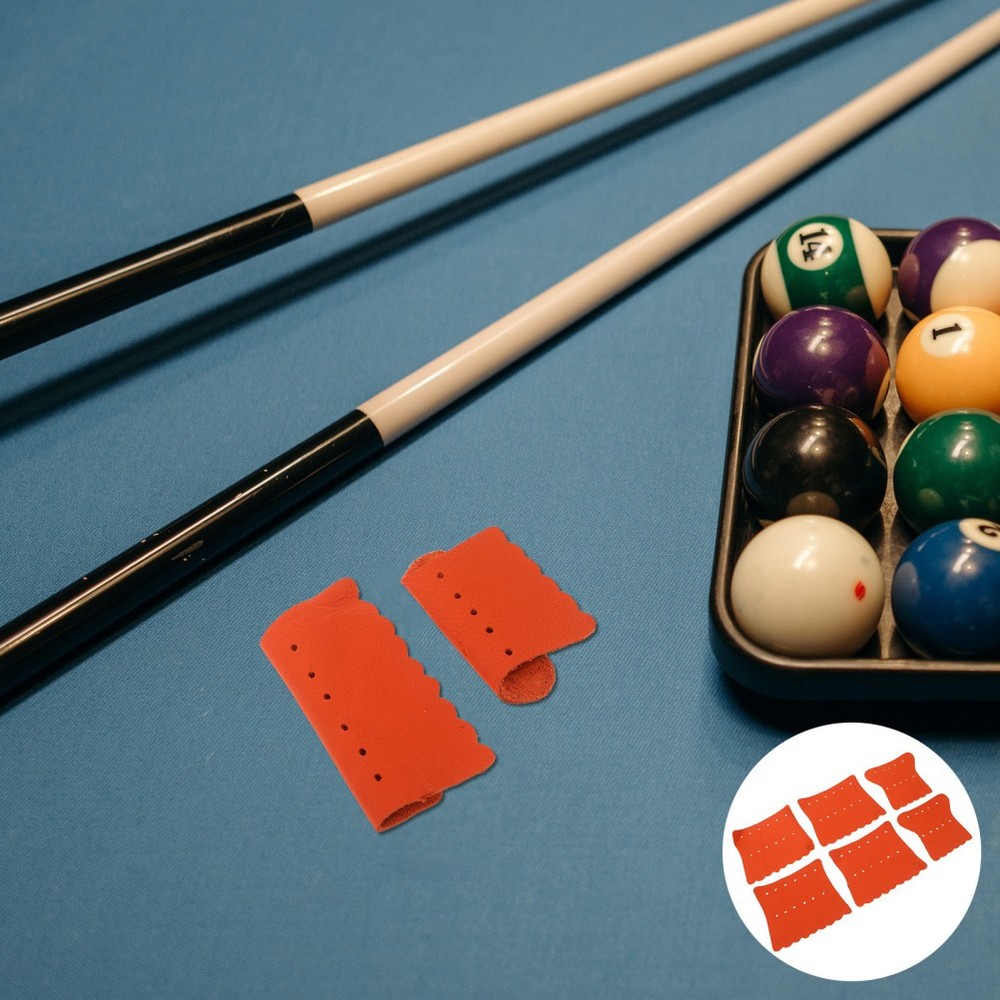6 Pcs 台球桌 角球 Pool Table Corner Miter Billiard Pockets Hole Liner