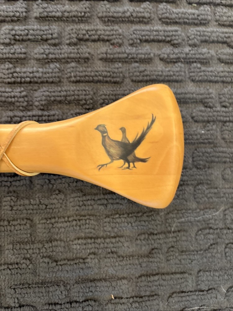 Nancy Luloff Printed Artwork Paddle - 36” Horizontal - Pheasants