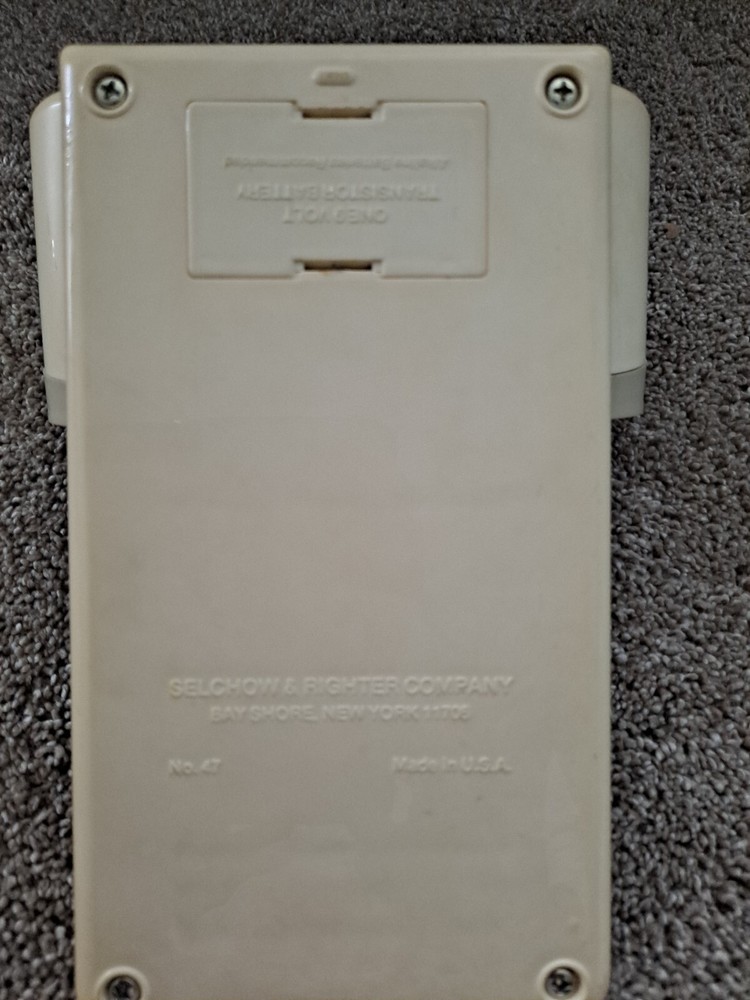 Vintage Scrabble Sensor Electronic Game 1978 Original Box Complete Tested