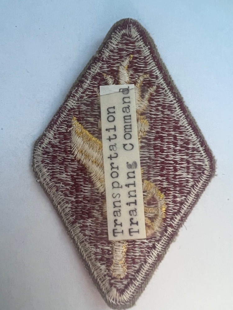 Transportation Training US Army Patch Cut Edge