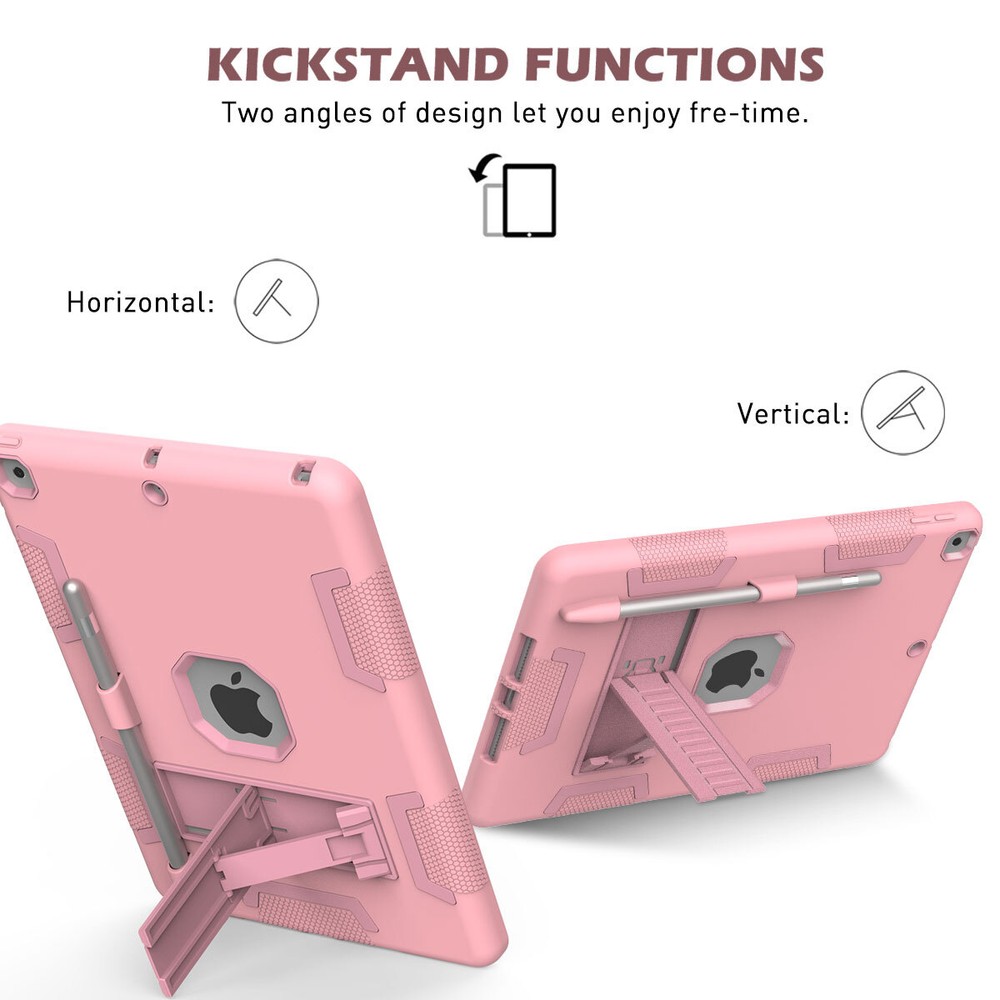 For iPad 9th 8th 7th Generation 10.2" Shockproof Heavy Duty Case Stand Cover
