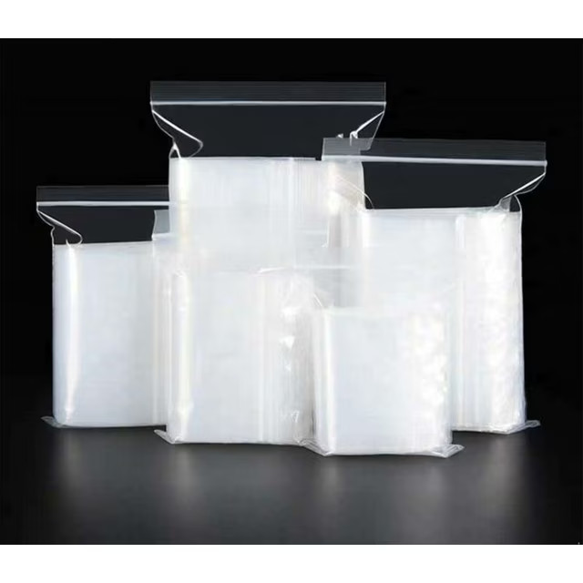 Clear Zip Seal Plastic Bags Jewelry Zipper Top Lock Reclosable Baggies 2 Mil 2ML