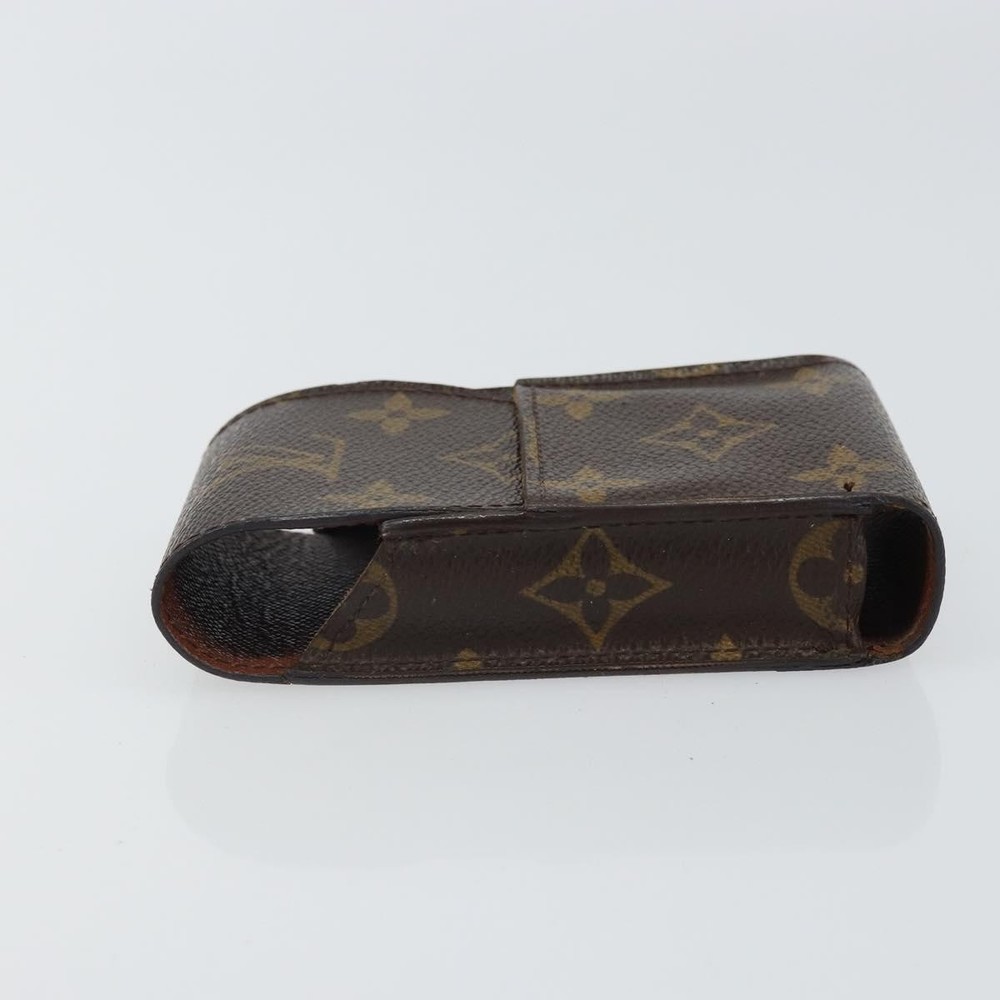 LOUIS VUITTON Monogram Etui Cigarette Case M63024 LV Auth BA9628