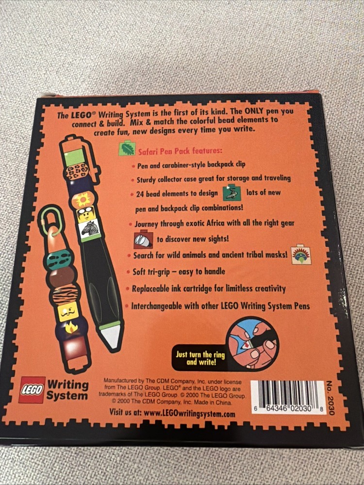 Lego Safari Pen Pack Writing System