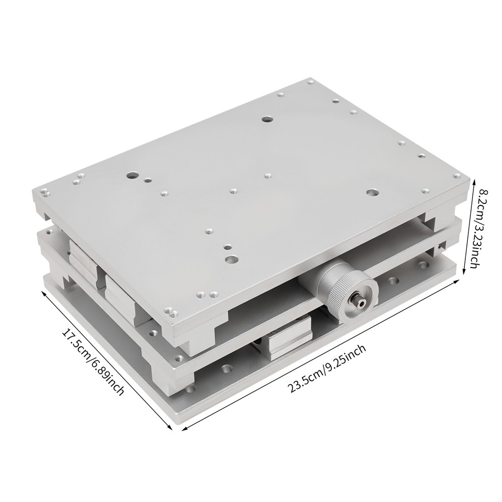 XY Axis 2 Axis Positioning Work Table Laser Marking Machine Adjustable Workbench