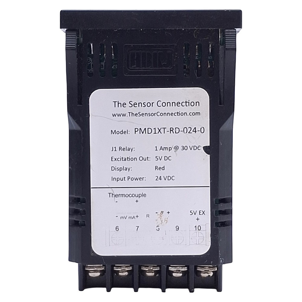 The Sensor Connection PMD1XT-RD-024-0 Digital Panel Meter 16-30VDC, 45x22mm