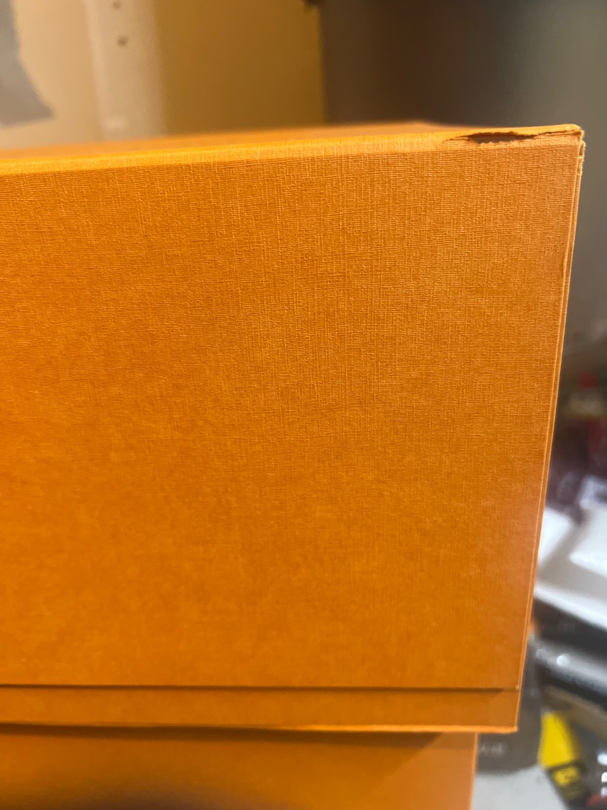 Authentic LOUIS VUITTON LV Gift Box Magnetic Large 16"x13"x7.5" Empty Box