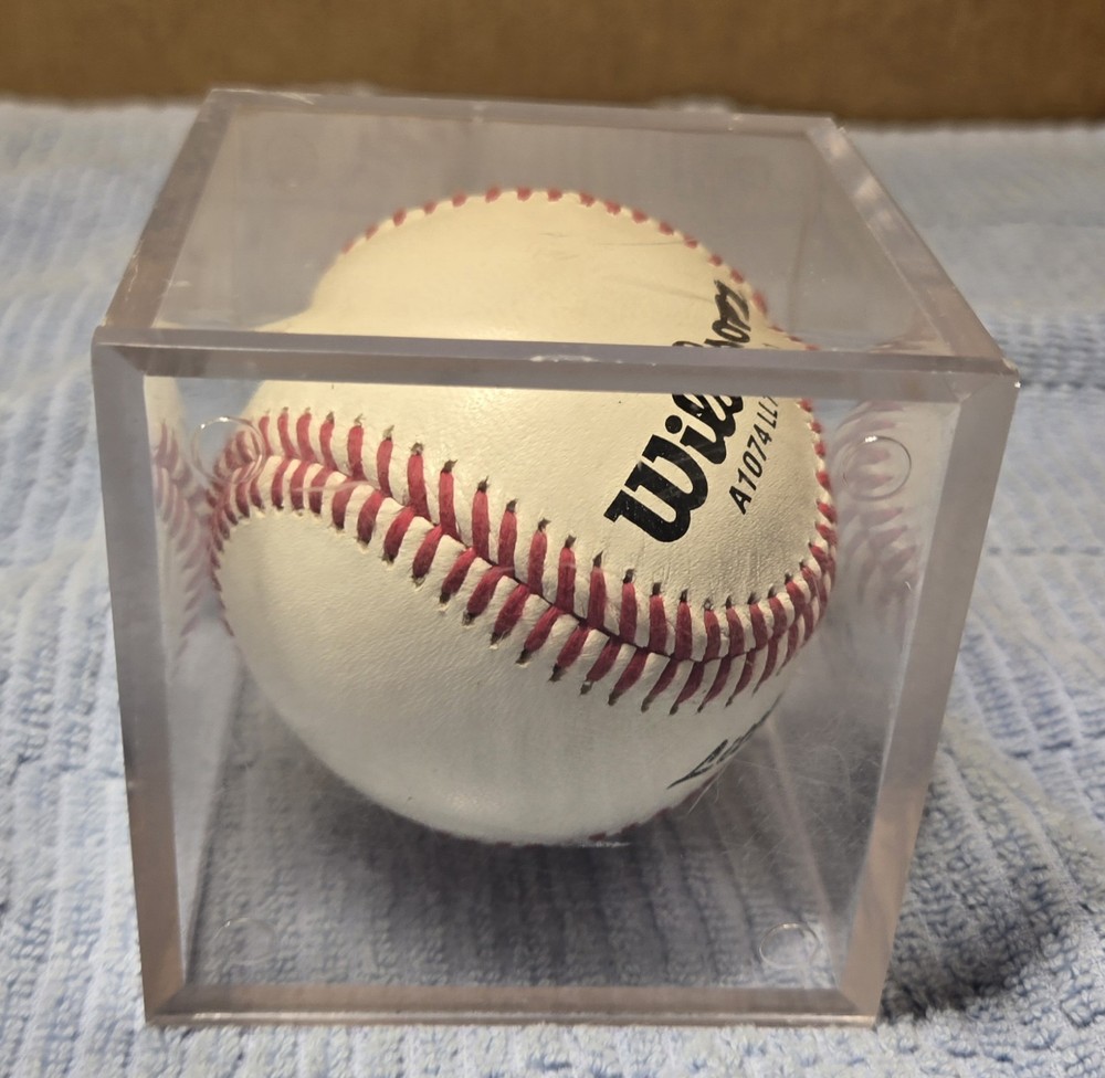 Dan Wilson Autographed Baseball
