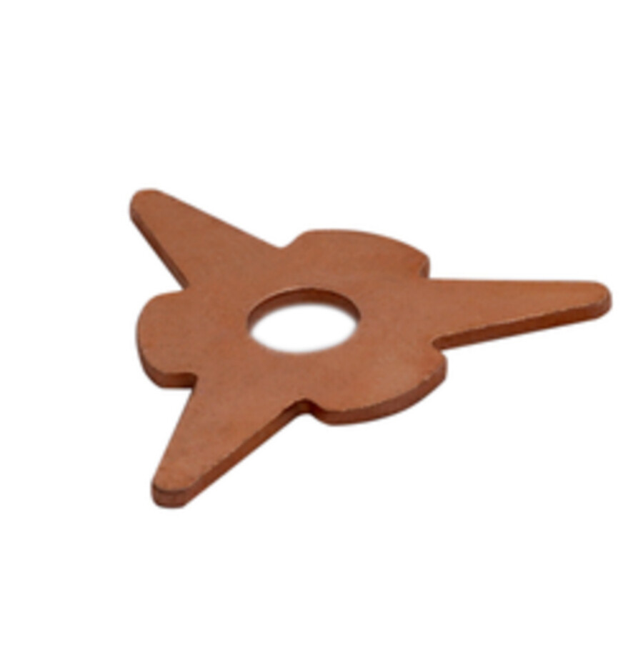 50Pcs 5 Type Stud Welding Kit Accessories Straight Twisted Dent Pulling Rings