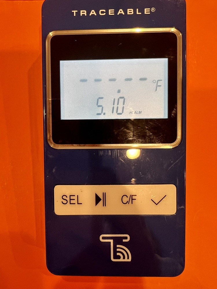 Traceable Wi-Fi Data Logging Refrigerator/Freezer Thermometer