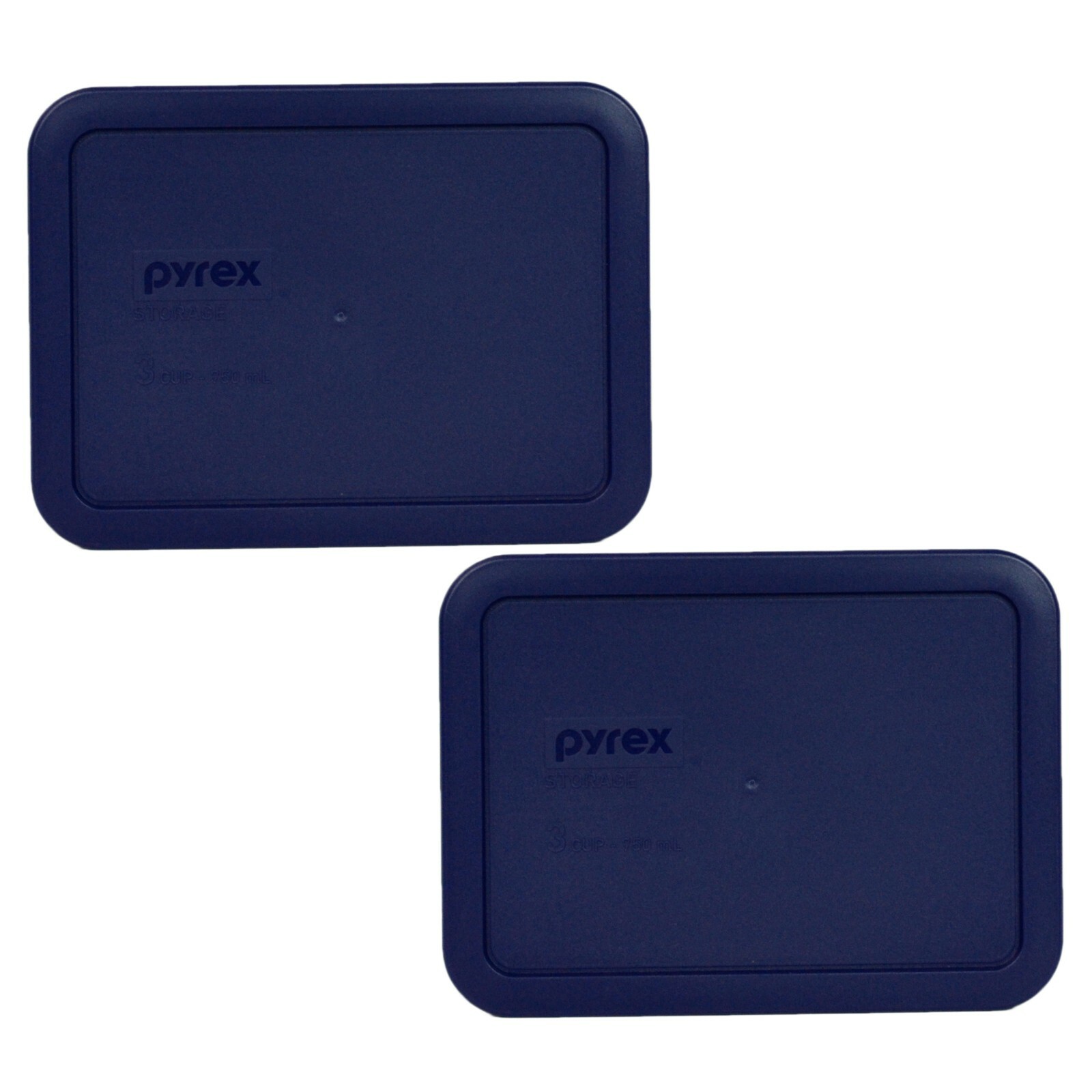 Pyrex 9 Piece Blue Lid Set for Pyrex 7202, 7200, 7201, 7402, 7210, and 7211