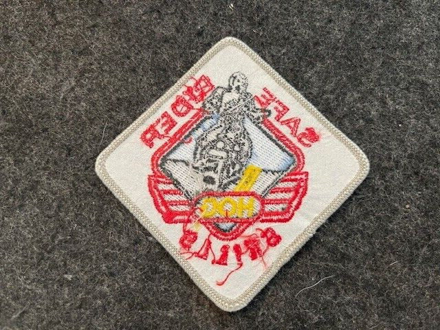 Harley Davidson HOG Safe Rider Skills Patch