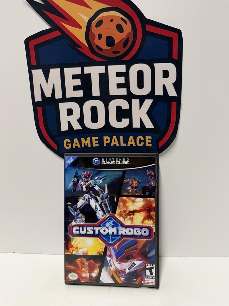 Custom Robo - Replacement GameCube Case Only -Game Not Included