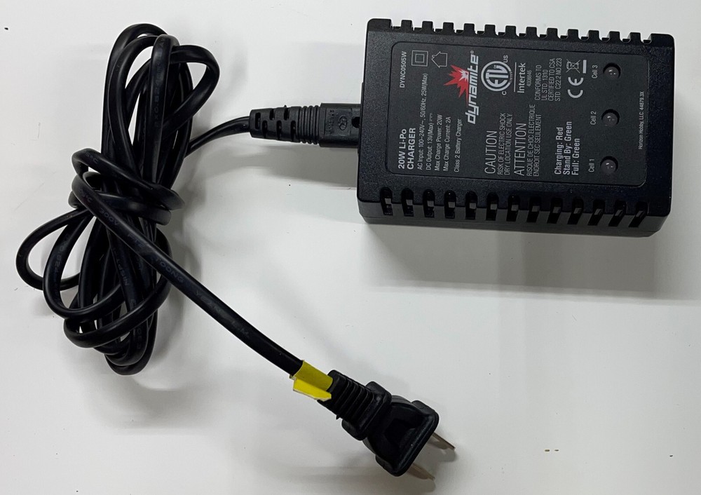 Dynamite DYNC0505W Charger Lipo 2-3 S 20W 2A