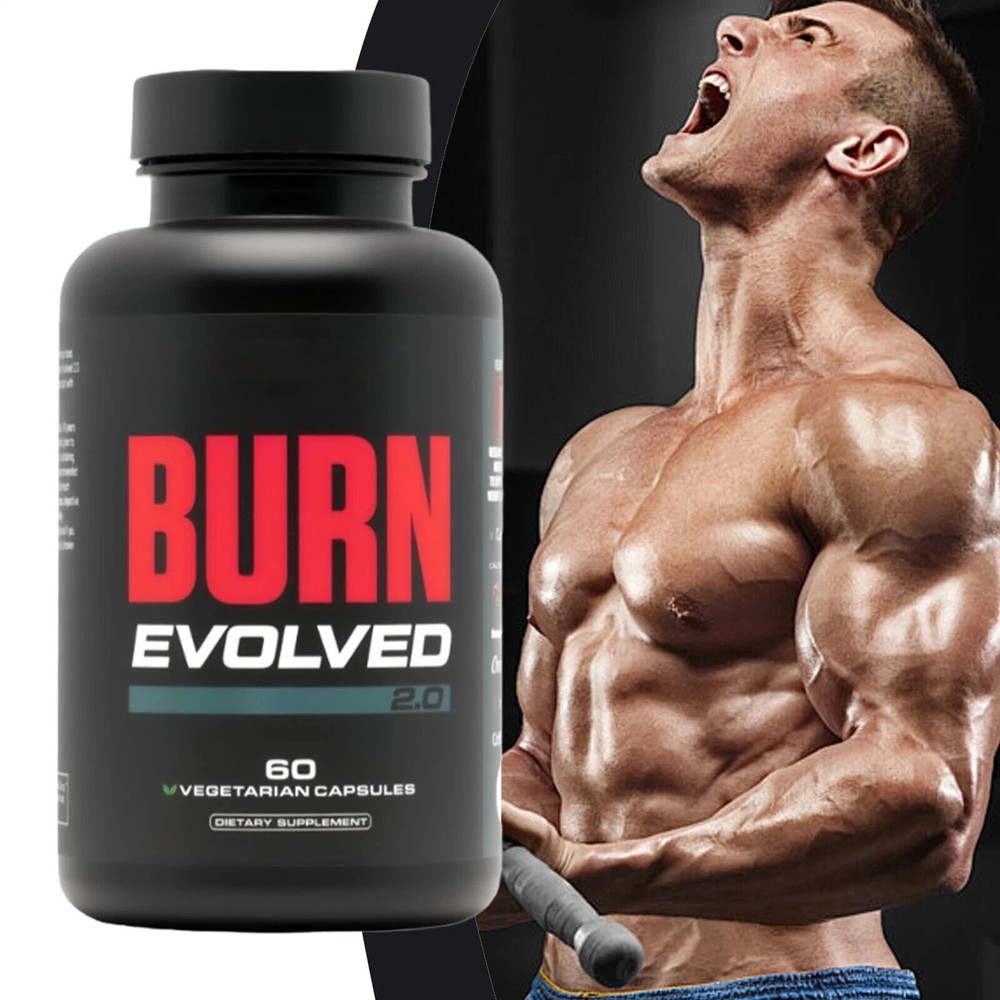 Burn Evolved 1-5-Bottle Stack – Weight Loss Supplement with Green Tea & Caffeine