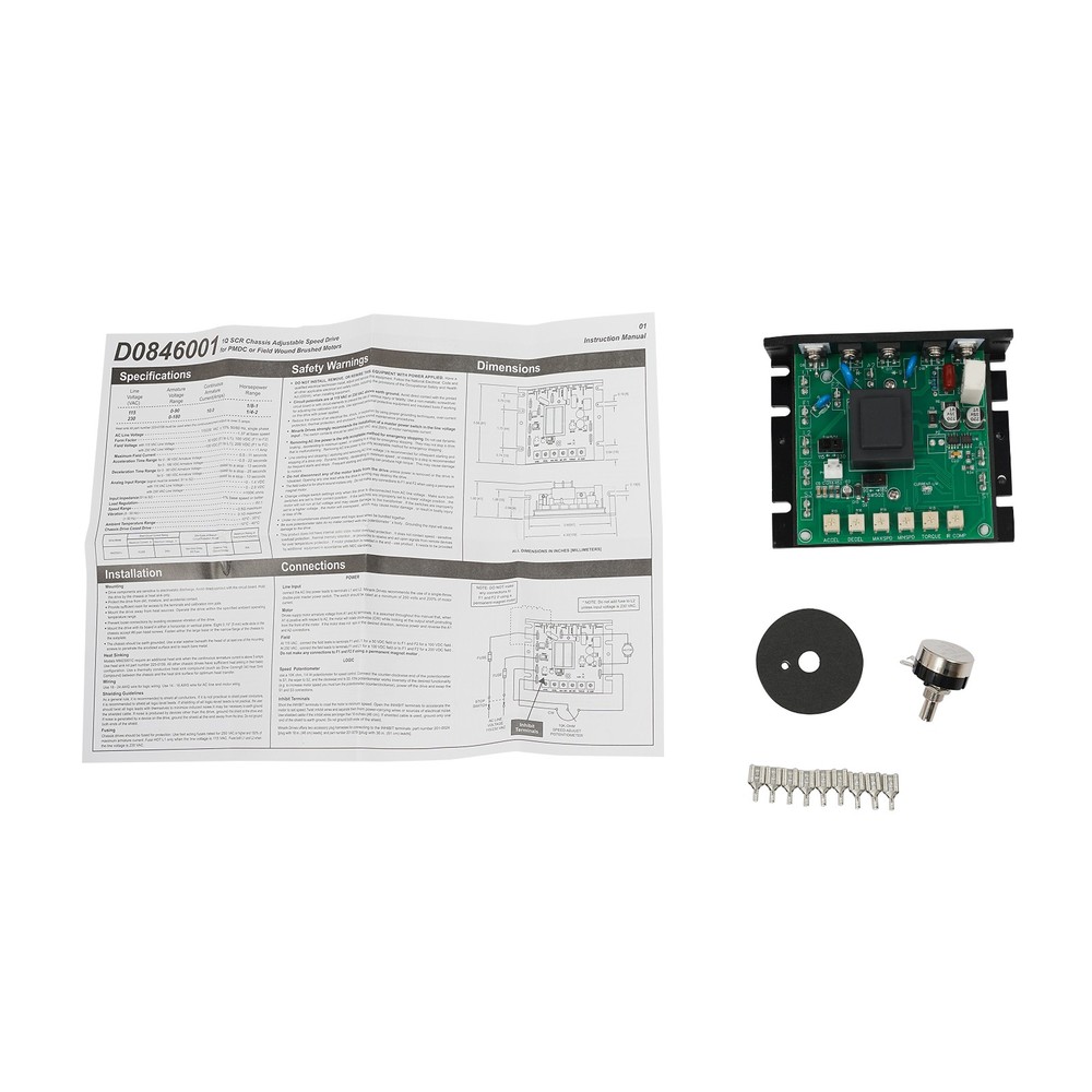 For Minarik MM23001C DC Motor Variable Speed Control Module 115/230VAC