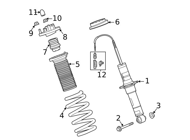 Genuine GM Coil Spring 85583615