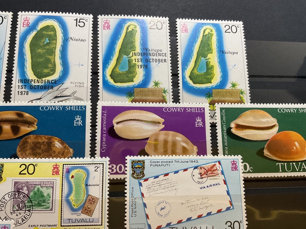 Tuvalu mint never hinged stamps B3645