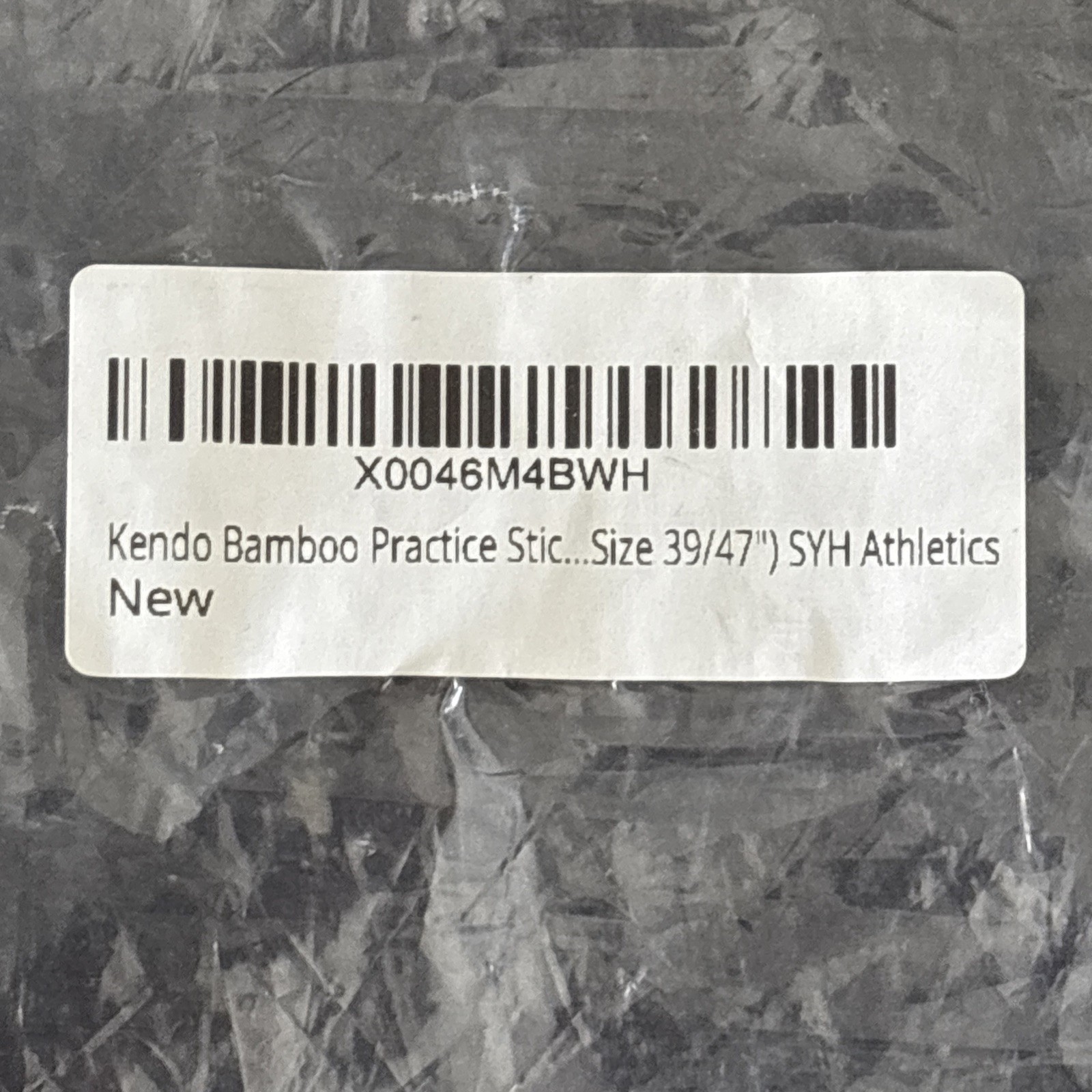 Kendo Bamboo Practice Sticks (Set Of 2) Japanese Samurai Training Shinai, Sz 39