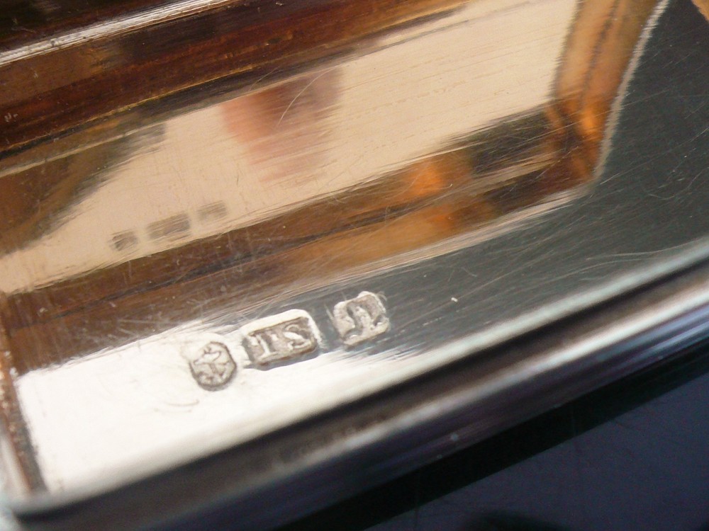 Immaculate Sterling Silver Snuff Box, Hallmarked Birmingham 1836