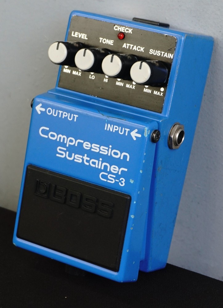 Boss CS-3 90's Blue Compression Sustainer Guitar Effects Pedal - MIT