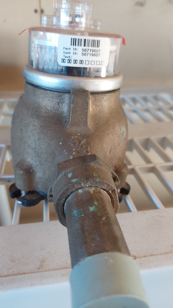 5/8 Brass Water Meter