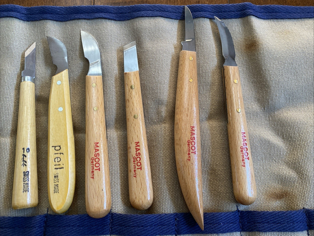 14-pc Swiss & Germany Made Carving Tools Set