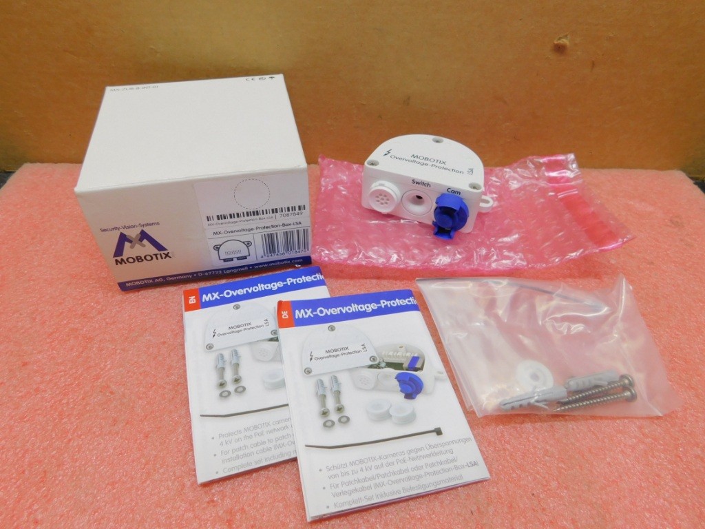 MOBOTIX Overvoltage Protector -- MX-Overvoltage-Protection-Box-LSA