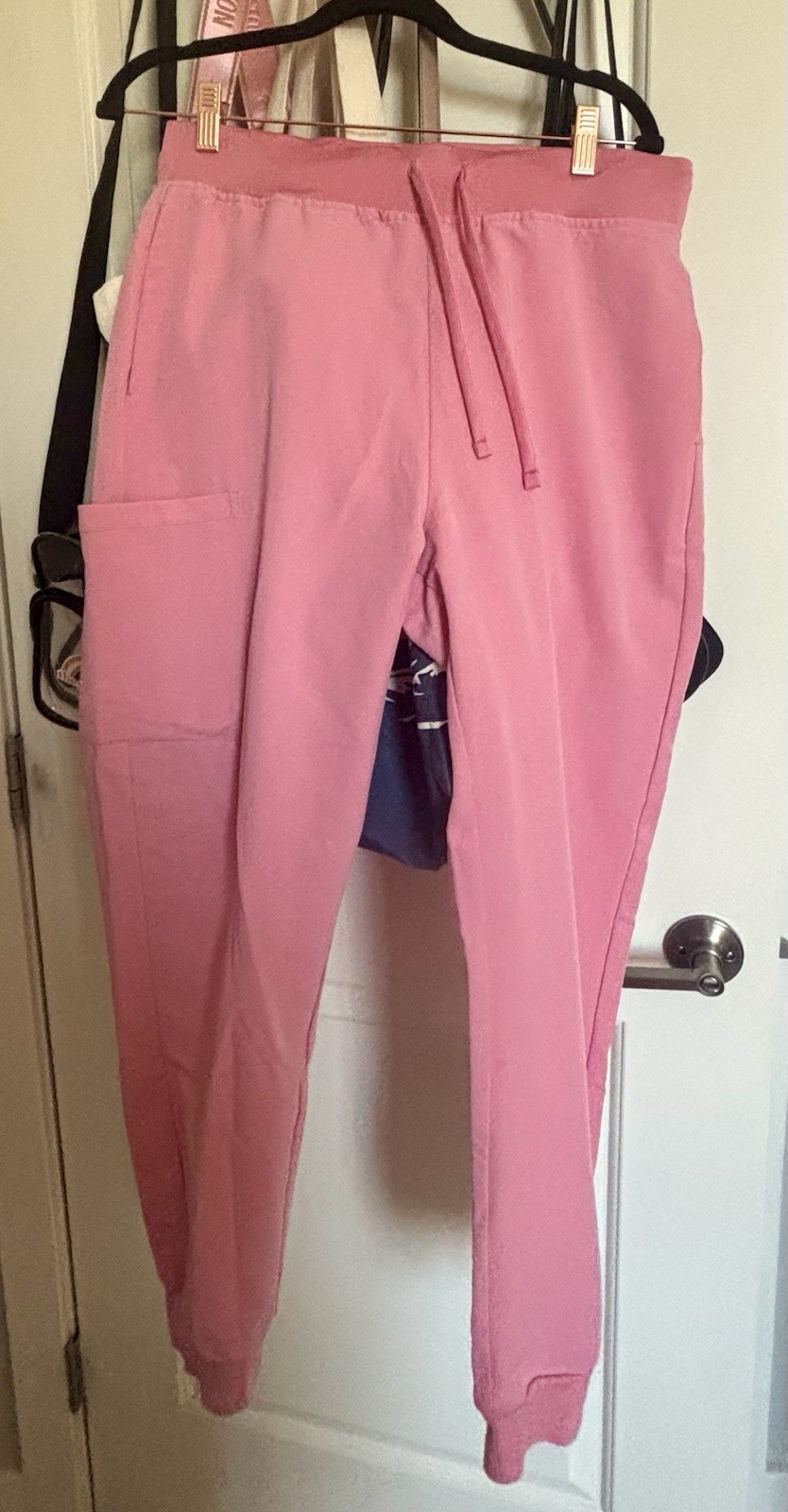 Mandala Scrubs Pink Set, Large Top, Medium Bottoms, Brand New Never Worn