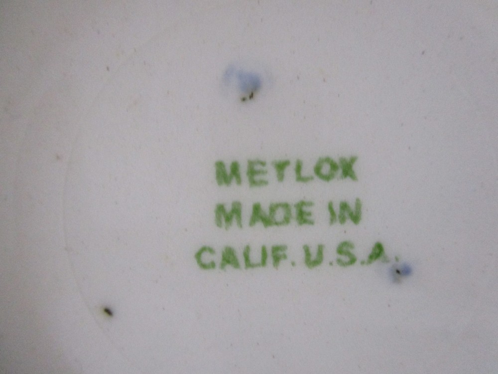 METLOX MEADOW FRUIT BOWL - 6" 0704B