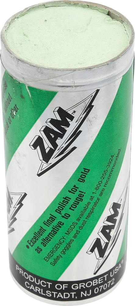 Zam Buffing Compound Silver Turquoise Polishing 1 Lb.