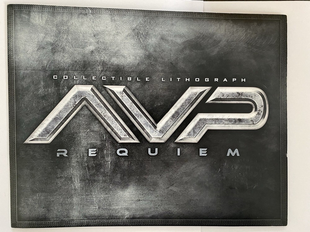 Alien vs Predator Requiem Litograph