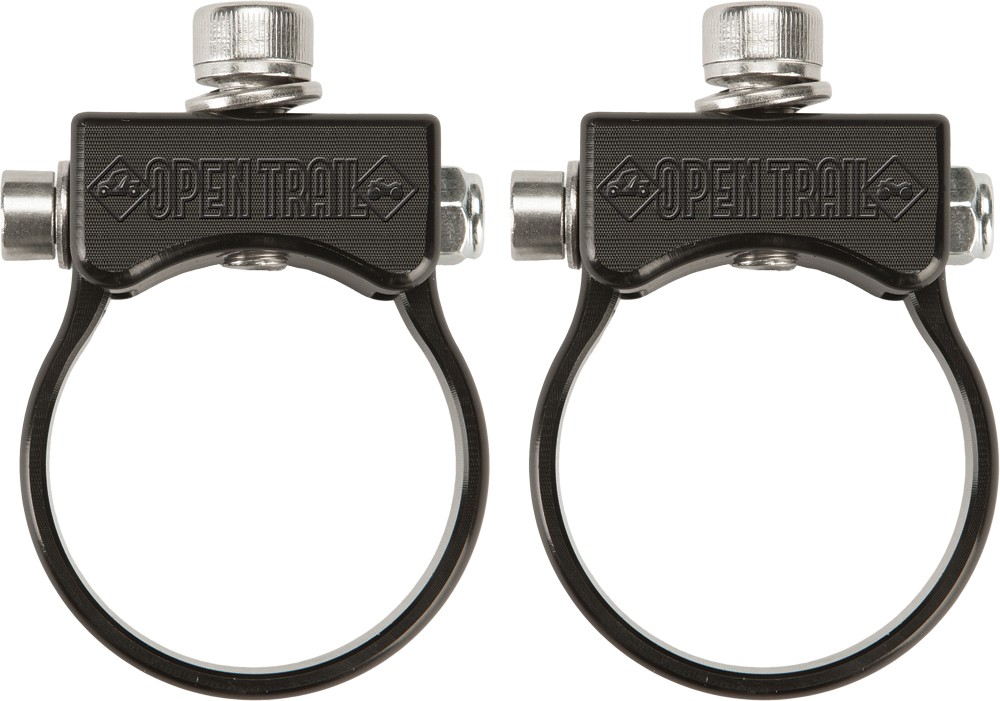 Open Trail Light Bar Brackets 1.5" Pair Mounts/Brackets
