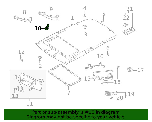 Genuine Volvo Coat Hook 9164126