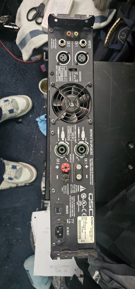 QSC GX7 Power Amplifiers Rack Mountable