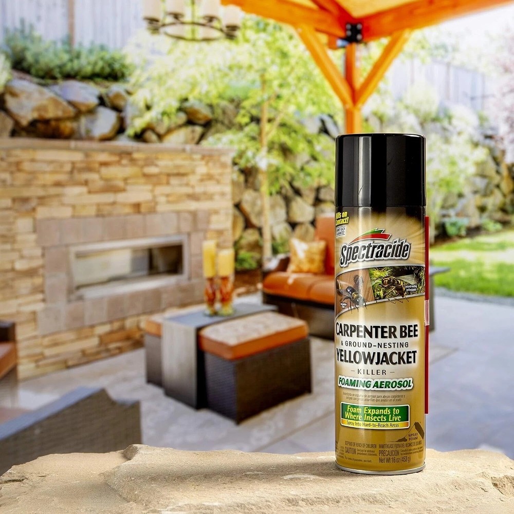 Spectracide Carpenter Bee & Nesting Yellowjacket Killer Spray 16Oz Each