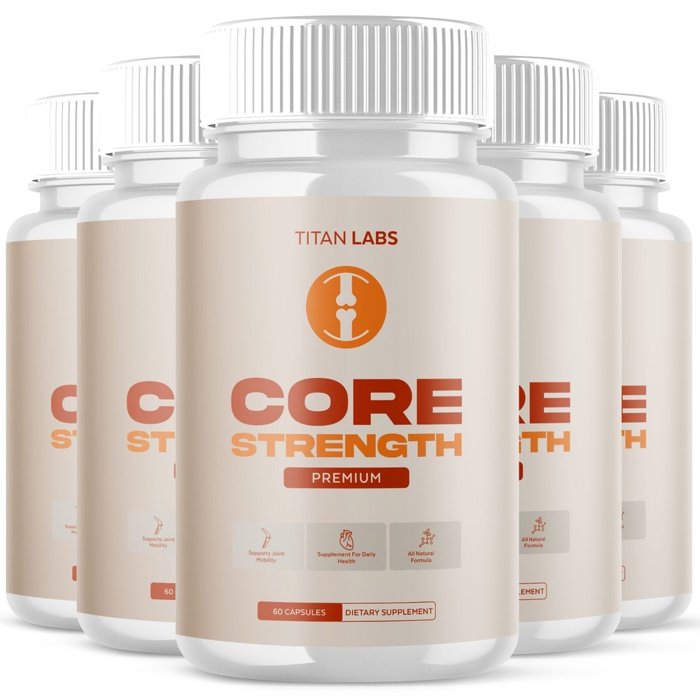 (5 Pack) Core Strength Joint Support Advanced Formula CoreStrength 300 Capsules