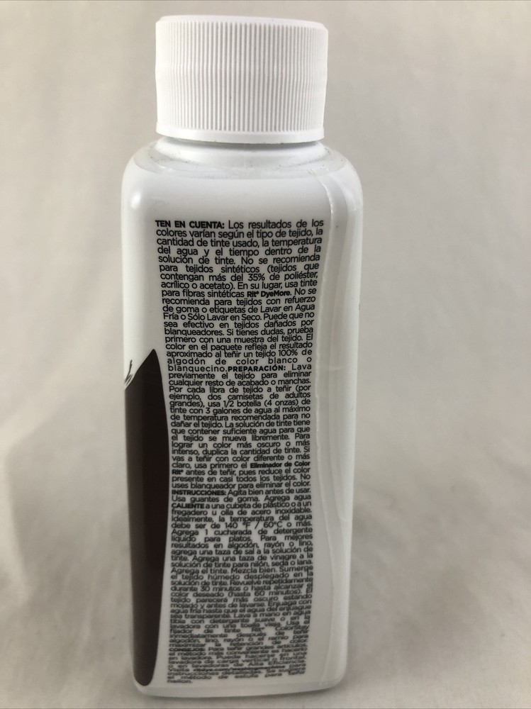 Rit All-Purpose Liquid Dye Dark Brown 8 Oz