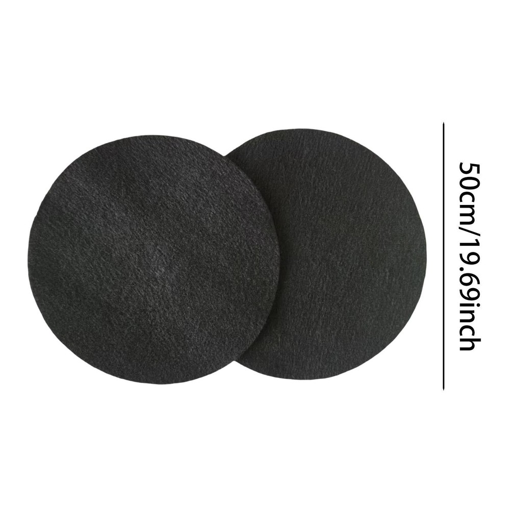 2Pcs Oil Drain Splash Pads Multipurpose Polyester Replacement Oil Change Mat