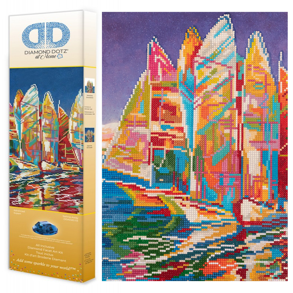 Diamond Dotz Sailing Away Diamond Painting Kit