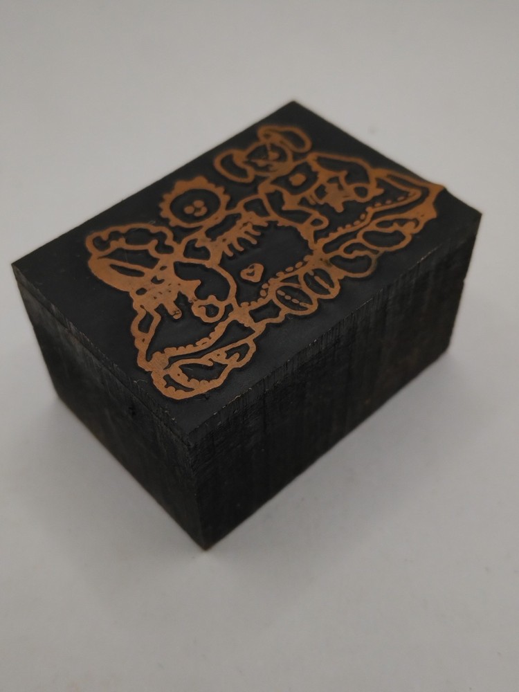 Printing Letterpress Printers Block 3 Dolls