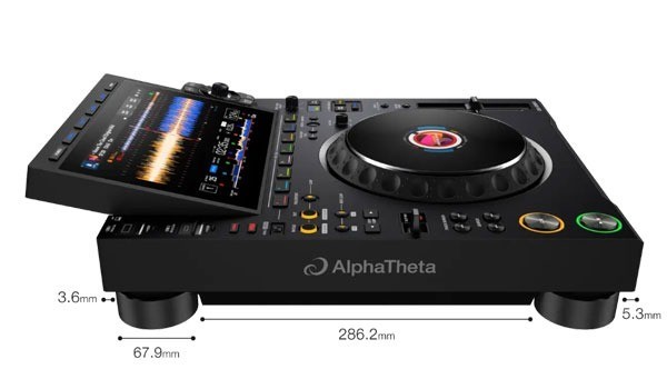 AlphaTheta CDJ-3000X Professional DJ Media Multi Player Streaming