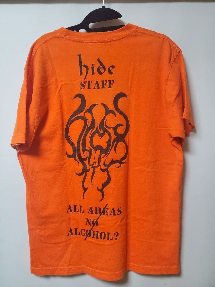 Orange Psycho Teddy Tshirt hide STAFF