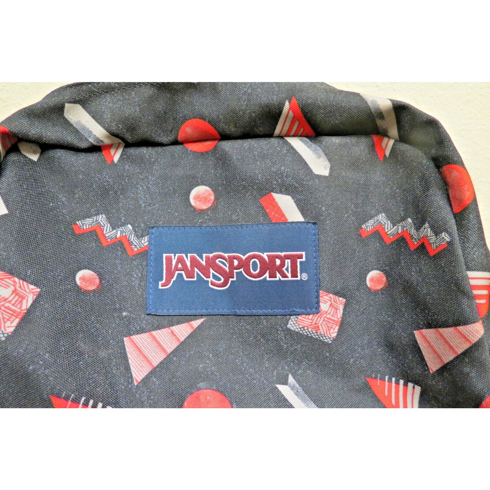 Jansport Superbreak Backpack - Red Fresh Prince Pattern