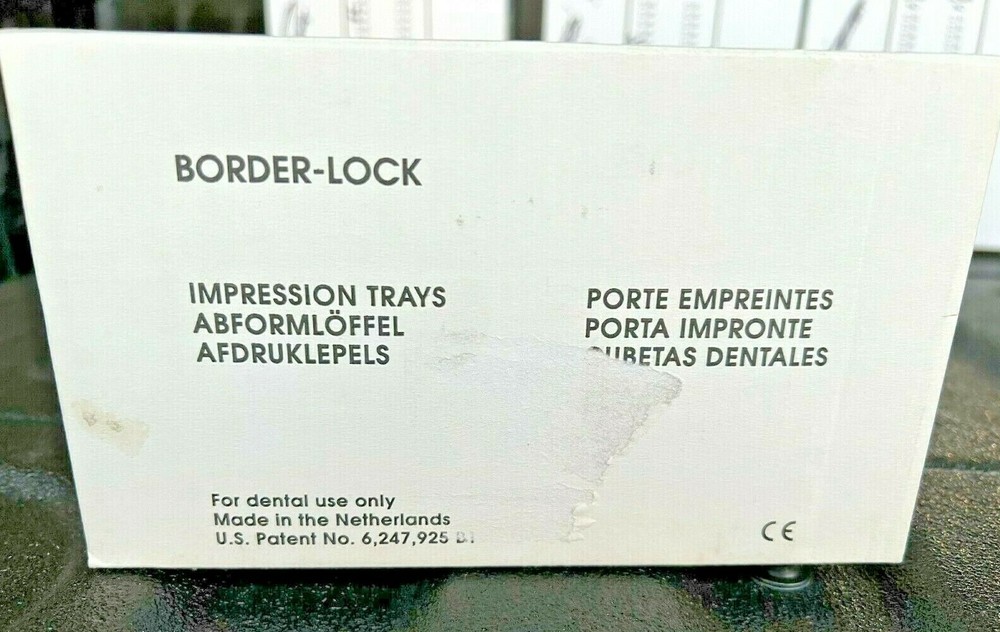 Border-Lock impression Lower trays Refill Size 51+ 52 – Clan Dental