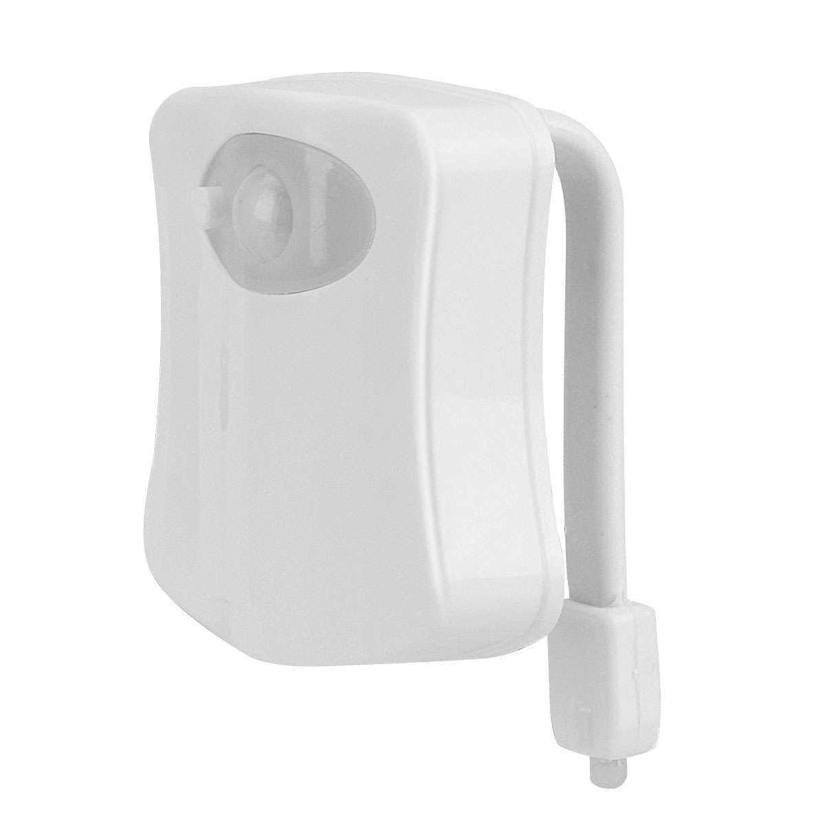 4Pcs 16 Color LED Toilet Night Light Motion Activated Sensor Bathroom Bowl Seat