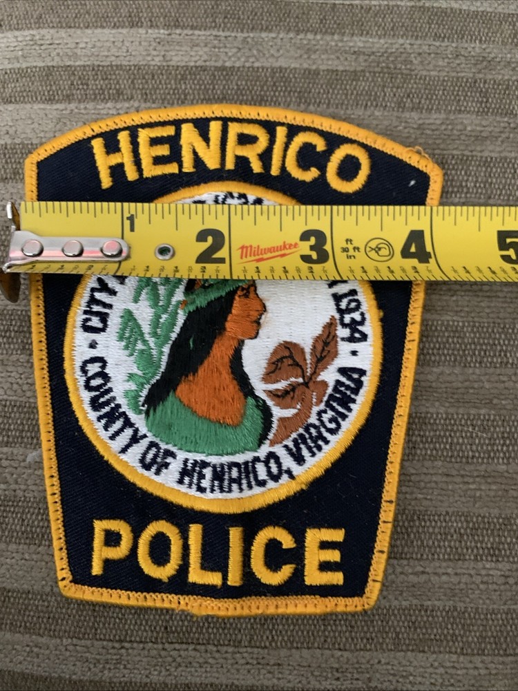 Henrico Police Patch Virginia VA