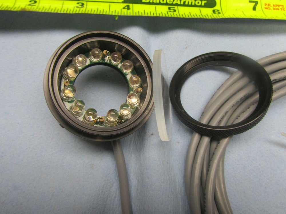 RED LED Ring Light Illuminator Industry for Digital Microscope Camera CCD Lamp