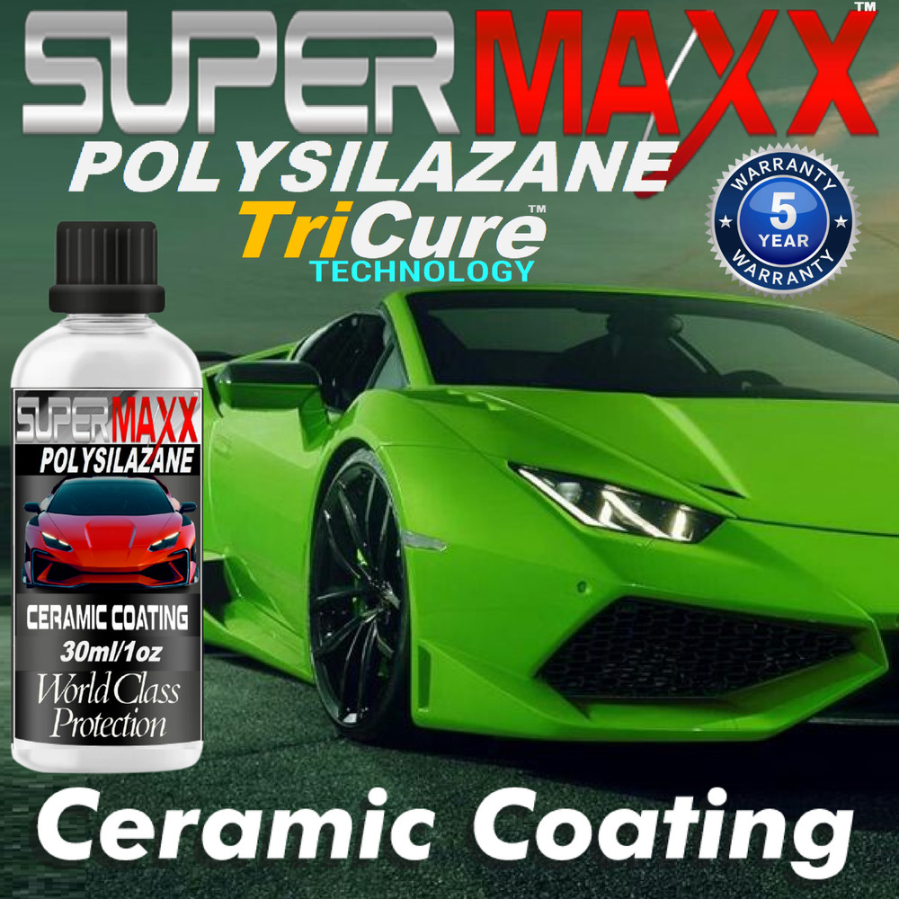 CERAMIC CAR COATING 'ADVANCED PAINT PROTECTION' POLYSILAZANE "TRICURE TECHNOLOGY