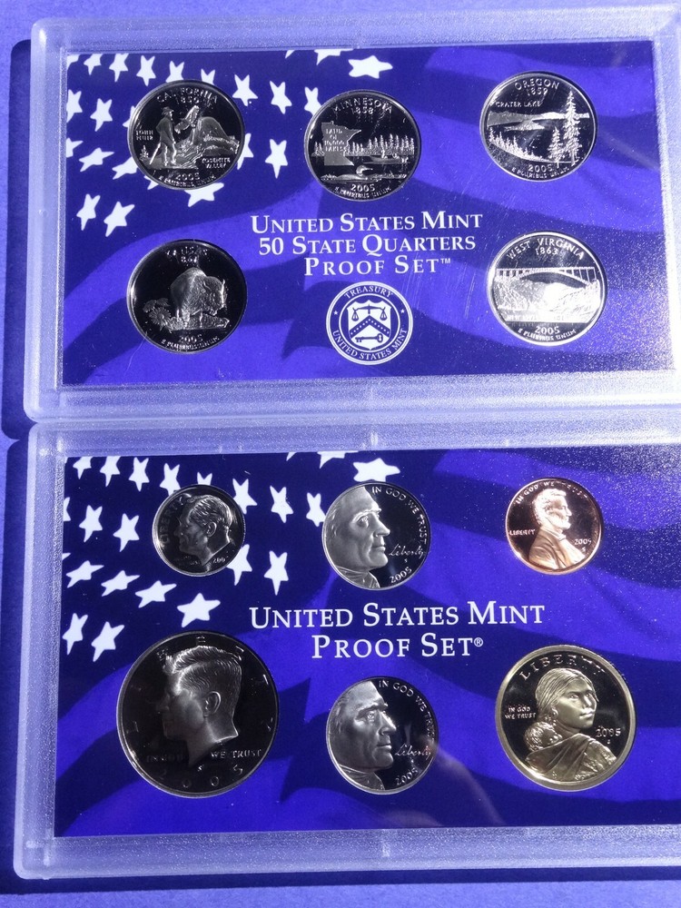 2005-S Proof Set 10 Coins in OGP